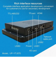 PC Layar Sentuh Industri All-in-One 7 inci Komputer Android Tertanam untuk Penggunaan Industri