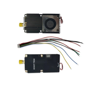 Mejor Transmisor de Video FPV AKK Alpha <span class=keywords><strong>10</strong></span> 10W VTX Conmutable <span class=keywords><strong>2</strong></span>.4GHz 16CH con Audio Inteligente y Alcance Extendido para Drones de Carreras 7Din, Accesorios Metálicos - Product Image 4