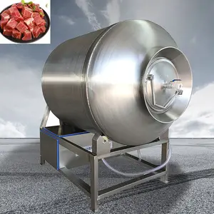 Commercial large meat processing fish marinator 1000l meat vacuum tumbler food chicken marinating machine