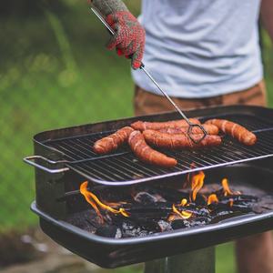 Gants de barbecue de haute qualité résistants à la chaleur extrême jusqu'à 500 degrés, en silicone et aramide, pour grillades et barbecues - Product Image 6