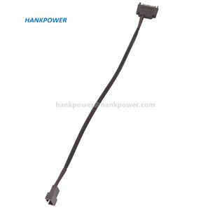 Cable de alimentación de nailon trenzado Sata de 15 pines a <span class=keywords><strong>3</strong></span>/4 Pines, Cable divisor de ventilador Sata a PC - Product Image 6