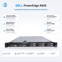Server Rak Dell PowerEdge R420 1U 2-Socket Intel Xeon E5-2400 V2 12 DIMM DDR3 1600