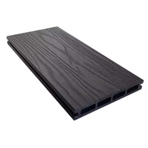 Thiết kế hiện đại ngoài trời <span class=keywords><strong>WPC</strong></span> decking sàn gỗ không thấm nước chất liệu cho vườn & Ngoại thất tương tự như gỗ tếch & nhựa - Product Image 6