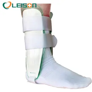 Üzengi ayak bileği Brace ortopedik ayak bileği desteği hava/jel pedleri CE ISO ile