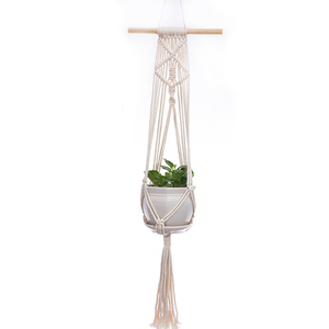 <span class=keywords><strong>Pot</strong></span> <span class=keywords><strong>de</strong></span> <span class=keywords><strong>fleurs</strong></span> en macramé, panier suspendu fait à la main avec corde nouée, sac à filet horticulque pour porte <span class=keywords><strong>de</strong></span> maison, <span class=keywords><strong>de</strong></span> balcon, cour, décor <span class=keywords><strong>de</strong></span> jardin - Product Image 5