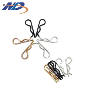 Nld M3-M20 thép không gỉ 304 mùa xuân cotter hình trụ kẽm mạ kẽm r Clips r Loại kẹp tóc pin - Product Image 2