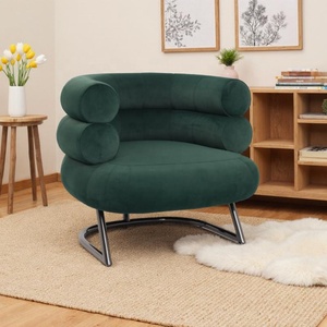 Wholesale Classic Designer <strong>Chairs</strong> <strong>Velvet</strong> Sofa <strong>Chair</strong> Armchair Living Room Lounge <strong>Chair</strong> for Home Villa Hotel - Product Image 6