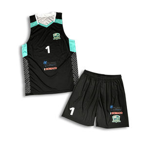 Conjunto de Uniforme de Baloncesto Unisex Personalizado, Transpirable y de Secado Rápido, 100% Poliéster, Ropa Deportiva con Impresión por Sublimación, Tallas XS-XL, Hecho en Vietnam - Product Image 1