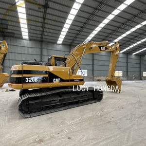 รถขุดตีนตะขาบ CAT 320BL สีเหลือง เครื่องจักรก่อสร้างสำหรับงานหนัก - Product Image 1