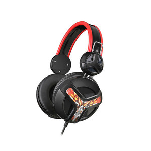 Auriculares supraaurales con controlador dinámico, construcción de plástico, para juegos y uso en la oficina, con conexión por cable. - Product Image 1