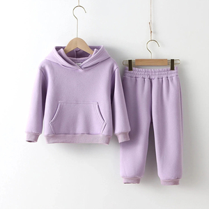 Bio-Baumwolle Kinder-Jogelanzug Jungsbekleidung-Sets umweltfreundliches Kleinkind-Kleidungs-Set Kinder Fleece-Kapuzenpullover-Sets Kinder Trainingsanzug - Product Image 6