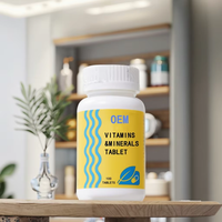 Complément alimentaire Calcium Magnésium Zinc avec Vitamine D en comprimés, Complément multivitaminé et multiminéral à croquer, Naturel sans OGM