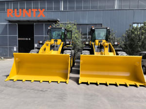 RUNTX China Mesin Mini <span class=keywords><strong>Loader</strong></span> Diesel Kecil 5 Ton Baru, Wheel <span class=keywords><strong>Loader</strong></span> 5 Ton untuk Dijual - Product Image 4