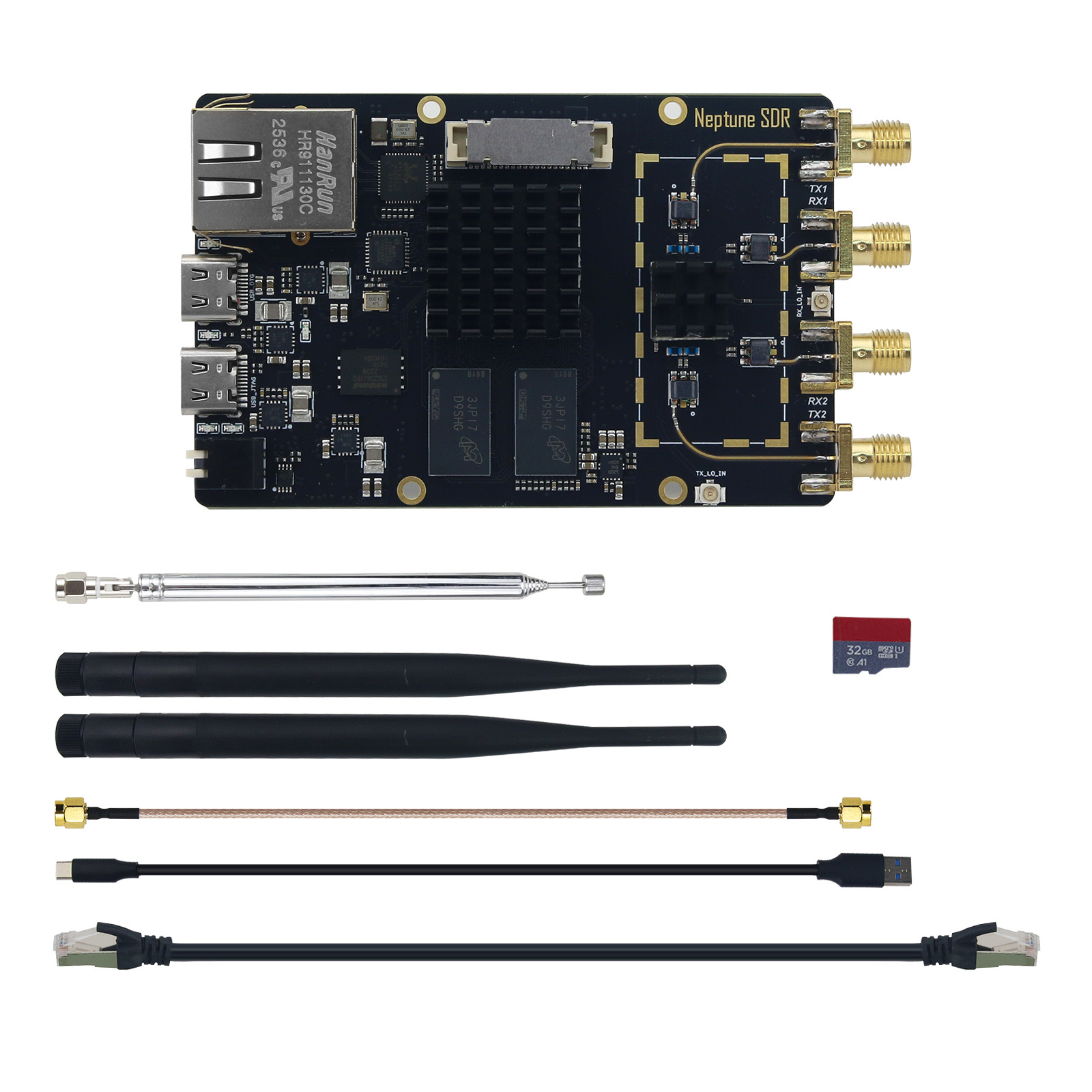 Hamgeek Zynq7020 AD9361 K210 SDR Development Board 70mhz-6ghz