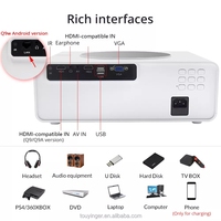 Projecteurs de cinéma maison Android Touyinger Q10 1080P Beamer  Projecteurs laser holographiques 4k à vendre