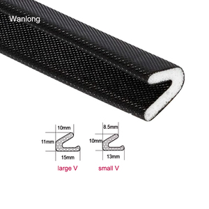Eco-Friendly V-Shaped PU Polyurethane Foam Weatherstrip <strong>Weather</strong> Stripping &amp; Seal <strong>Strip</strong> for Wooden Door Frame - Product Image 2