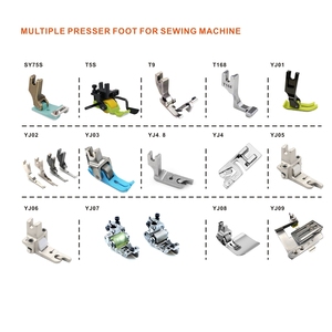 Phụ kiện máy may công nghiệp: Mặt kim, bàn đạp, bộ gấp mép, hướng chỉ may, phụ tùng thay thế cho máy may quần áo - Product Image 4