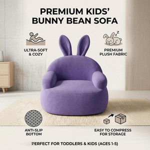 Divano Letto Pieghevole Portatile per Bambini, Leggero e Comprimibile Sottovuoto, Poltrona Morbida per Bambini con Simpatici Cartoni Animati, Ideale per la <span class=keywords><strong>Casa</strong></span> - Product Image 1