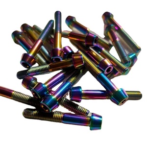 High Strength M6 M5 <strong>Titanium</strong> <strong>Screw</strong> Grade 5 Bolts DIN912 DIN931 DIN6921 Tc4 <strong>Titanium</strong> Alloy <strong>Screws</strong> for Motorcycles - Product Image 3