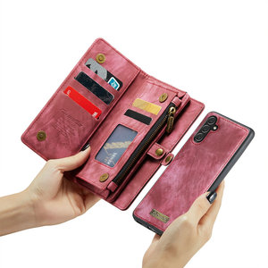 CaseMe de lujo de cuero PU desmontable 2-en-1 funda magnética para Samsung para <span class=keywords><strong>Galaxy</strong></span> S23 S8 Plus funda de teléfono móvil delgada ultrafina - Product Image 2