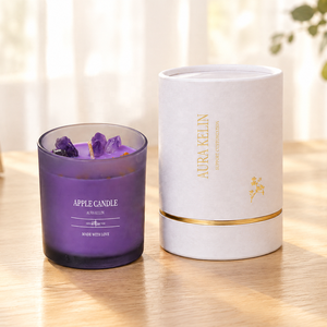 Bougie d'aromathérapie moderne en cire de soja 8OZ 10OZ 12OZ avec logo et options de couleur personnalisés, pot en verre fait main pour mariage, décoration intérieure, cadeau - Product Image 5