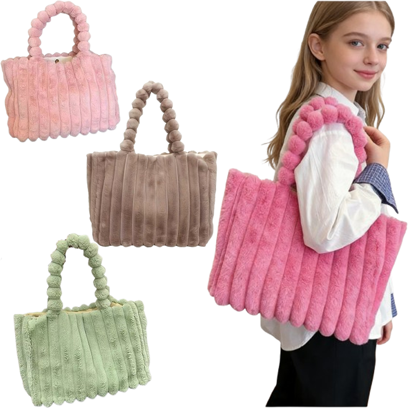 Children s bag Soft Plush Shoulder