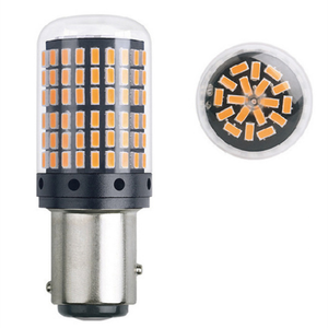 A60 3014 144smd Ampoules LED 1156 P21W BA15S BAU15S PY21W 1157 BAY15D P21/5W Aucune erreur pour les clignotants de frein à LED automatiques - Product Image 3