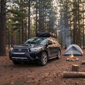 Tenda da Tetto per Auto Berlina e SUV Fuoristrada in Tessuto Oxford, Apertura Automatica Quattro Stagioni, Doppio Strato, Portatile per Campeggio - Product Image 3