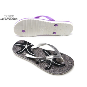 Fuzzy flip flop zapatillas mujer Zapatillas simple spa flip flop zapatillas - Product Image 1