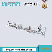 Machine automatique de placage de chants en PVC pour lignes de production de meubles, pour plastique, MDF, bois courbé et portes d'armoires