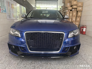 รังผึ้ง ABS สำหรับออดี้ A4L B8 S4 RS4หม้อน้ำตะแกรง08-12 | โครเมี่ยมที่มีโครงล่าง | ซัพพลายเออร์ดรอปชิป | เราจัดส่งเร็ว - Product Image 6