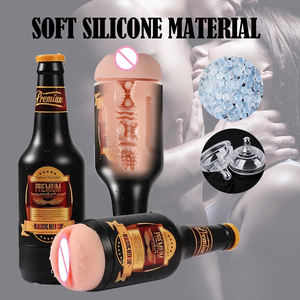 الجملة مخصص رجل الجنس لعب الجيب الهرة ذكر كوب البيرة زجاجة Masturbator - Product Image 5