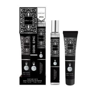 Ensemble de parfum et de lotion original 35 ml, mini-parfum 9pm, Cologne pour homme, parfum de Dubaï, parfum boisé, crème pour le visage, lotion, parfum pour homme - Product Image 4