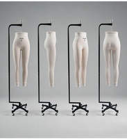 Maniquí de espuma para pantalones de mujer, modelo profesional para confección de patrones y drapeado, pose europea de pie