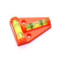 Niveau à bulle REALMAX horizontal en plastique mini type T, niveau triangulaire de type T, niveau de mesure, niveau à bulle, inclinomètre