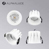 ALPHALUCE – spot LED encastrable étanche IP65, 13W, 18W, 26W, CRI92 élevé, angle de faisceau multiple, pour salle de bain, cuisine, plafond