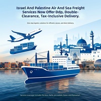 Service de logistique DDP Israël, livraison porte-à-porte, dédouanement professionnel, taxes payées, transitaire aérien + express spécial
