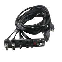 Carcasa para PC, Cable USB 3,0x2 + USB 3,1, placa de circuito PCB, Cable de Audio HD para escritorio