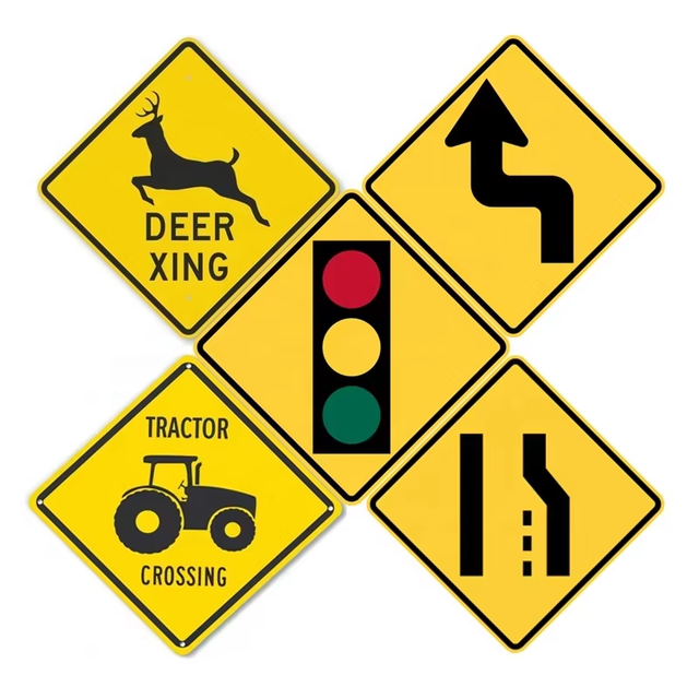 CE Certified Weather Resistant Rust-Proof Aluminium Road Traffic Sign OEM/ODM Corrosion-Resistant Traffic Safety Sign