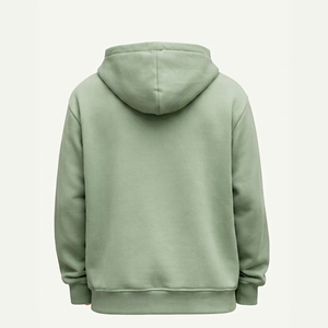 Sweat à capuche surdimensionné respirant pour homme, 100 % coton épais, avec logo personnalisé, fermeture éclair intégrale, design masque de ski, vierge, vente en gros - Product Image 3
