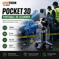 Escáner 3D de Mano con Tecnología LiDAR, Inalámbrico, de Alta Precisión, para Investigación de Accidentes, Evidencia Forense en el Sitio del Hecho