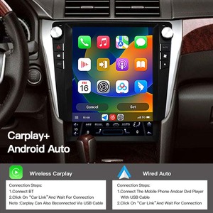 Android 14 Tesla Style <b>Car</b> Radio Stereo for Toyota Camry 2012-2017, Carplay Multimedia Player with GPS Navigation, 4G, DSP, RDS - Product Image 6