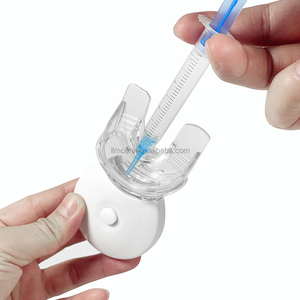 เจลฟอกสีฟันแบบไม่ใช้สารเปอร์ออกไซด์ <span class=keywords><strong>LinLin</strong></span>&Reyn WK สำหรับขายส่ง แบรนด์ส่วนตัว ใช้เวลา 10 นาที พร้อมไฟ LED สีฟ้า 5 ดวง ชุดสำหรับใช้ที่บ้าน - Product Image 4