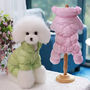 Abrigo para Perro XL de Invierno Ropa Cálida y Bonita para Perros y Gatos Indumentaria para Mascotas Ropa para Perritos en Negro Abrigos para Perros Grandes - Product Image 2