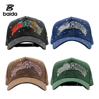 Entrega Rápida al por Mayor: Gorras de Béisbol G5 5 Dandi con Bordado 3D, Visera Curva, Chip NFC, Diseño Dobby, Estilo Urbano y Deportivo