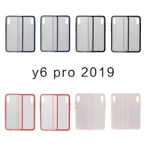 Per <span class=keywords><strong>Huawei</strong></span> <span class=keywords><strong>Y6</strong></span> Pro Caso, Due Colori Hybrid Opaca Trasparente Caso di Telefono Cellulare per <span class=keywords><strong>Huawei</strong></span> <span class=keywords><strong>Y6</strong></span> Pro <span class=keywords><strong>2019</strong></span> - Product Image 2