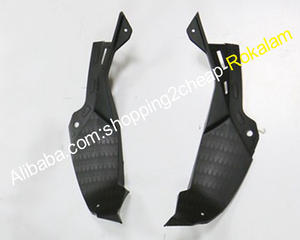 Cuerpo de ABS Kit para Kawasaki ZX-6R <span class=keywords><strong>2013</strong></span>, 2014, 2015, 2016, 2017, 2018 ZX 6R <span class=keywords><strong>636</strong></span> ZX636 ZX-<span class=keywords><strong>636</strong></span> ZX6R blanco negro de la motocicleta carenado - Product Image 4