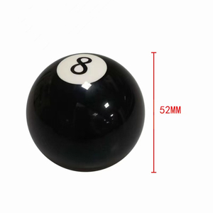 Perilla <span class=keywords><strong>de</strong></span> <span class=keywords><strong>palanca</strong></span> <span class=keywords><strong>de</strong></span> <span class=keywords><strong>cambios</strong></span> acrílica Jiabeir <span class=keywords><strong>de</strong></span> <span class=keywords><strong>8</strong></span> bolas, <span class=keywords><strong>palanca</strong></span> <span class=keywords><strong>de</strong></span> <span class=keywords><strong>cambios</strong></span> negra con 3 adaptadores compatibles con coches manuales - Product Image 2