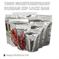Sacs à fermeture éclair en aluminium sur mesure, biodégradables, en poly métallique, recyclables, pour le stockage thermique des aliments et l'isolation