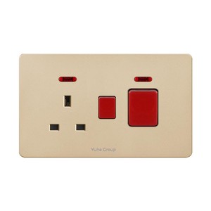 Interruptor de Panel Táctil para PC, Estilo Británico Ultrafino, Universal Internacional, con Seis Puertos USB Tipo C y Carga Rápida de 20W - Product Image 5